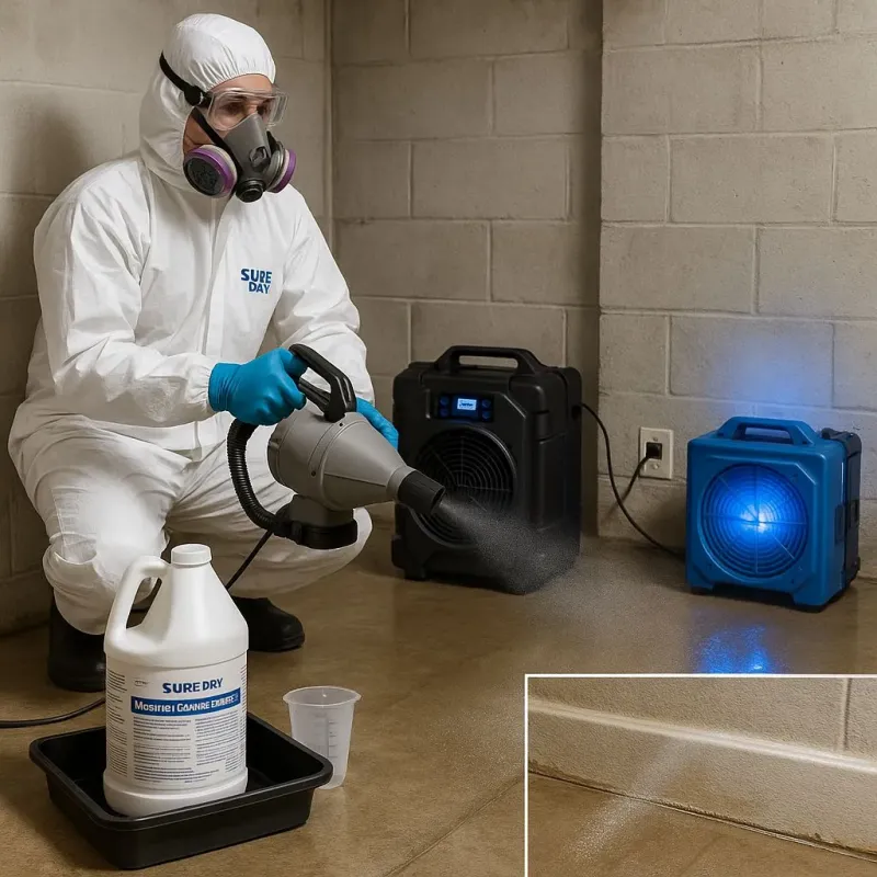 Sanitization and Odor Removal process in Faribault, MN