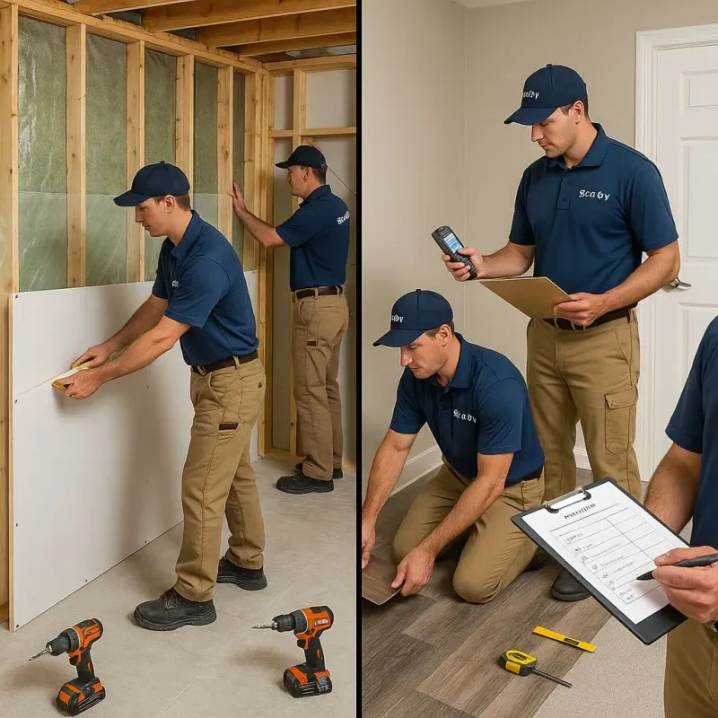Repairs and Reconstruction process in Faribault, MN