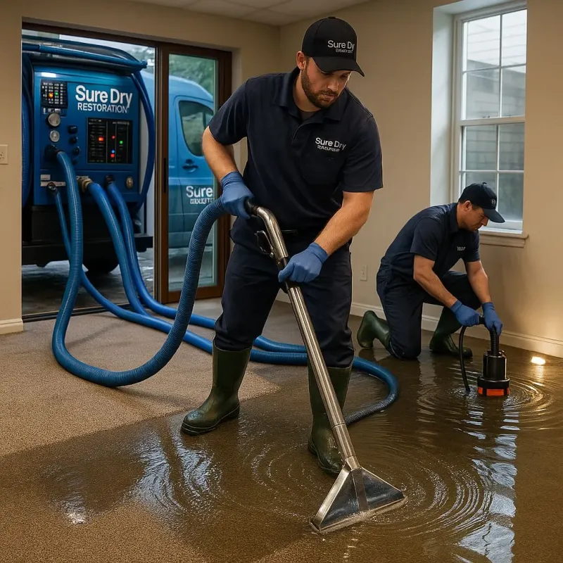 Water Extraction and Removal process in Faribault, MN